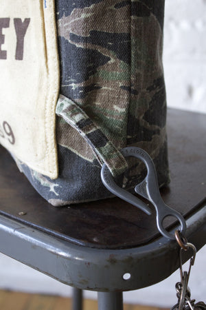 1960's era Camo & Work Apron Carryall