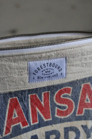 1950's era Feed Sack Utility Pouch