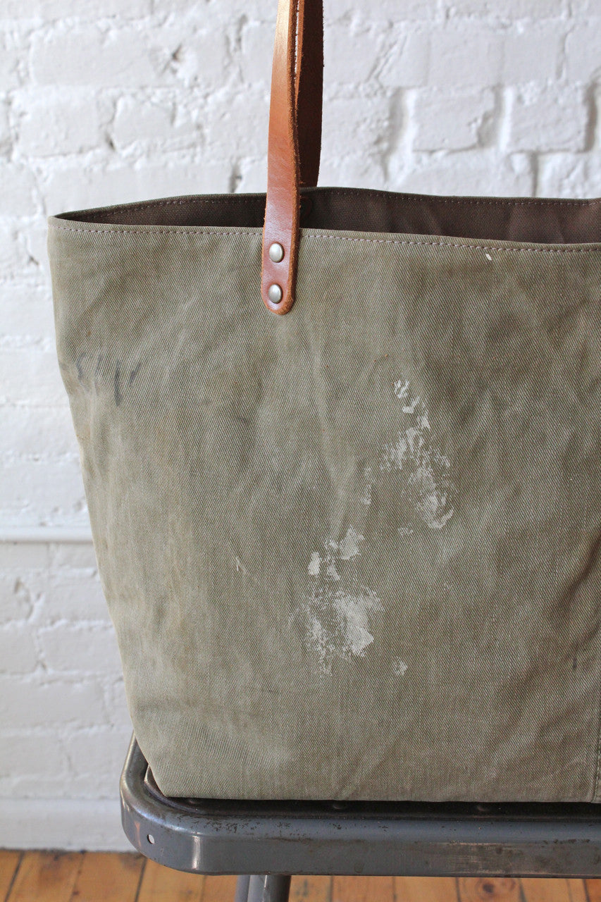 WWII era Canvas Tote Bag