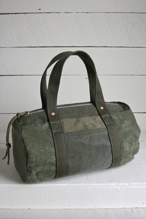 WWII era Canvas Duffle Bag