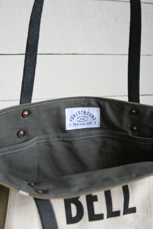 1940's era Canvas & Lumber Apron Carryall