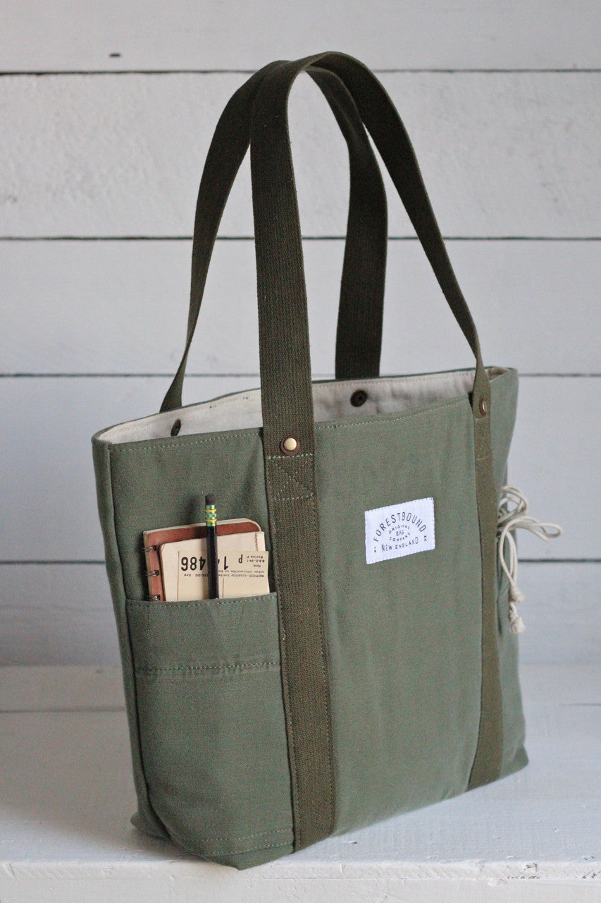 WWII era Canvas Carryall