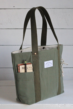 WWII era Canvas Carryall