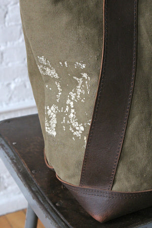 WWII era Military Canvas Carryall