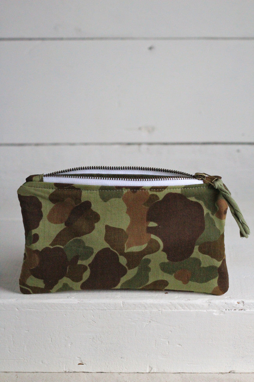 WWII era Frogskin Camo Utility Pouch
