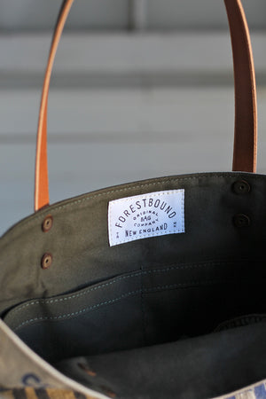 1950's era Canvas Carryall