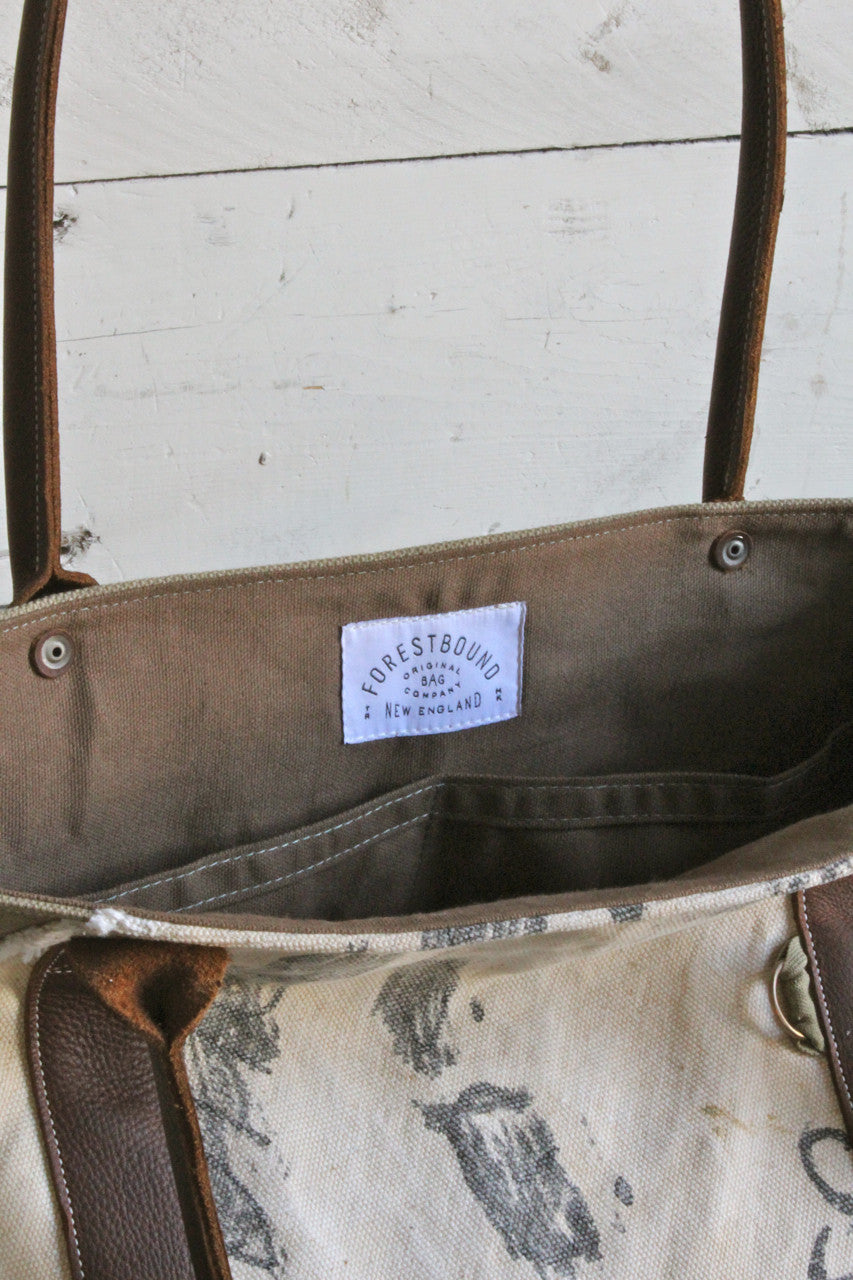 WWII era USN Canvas Carryall