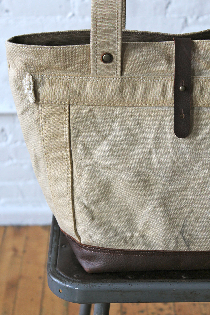WWII era Canvas Carryall