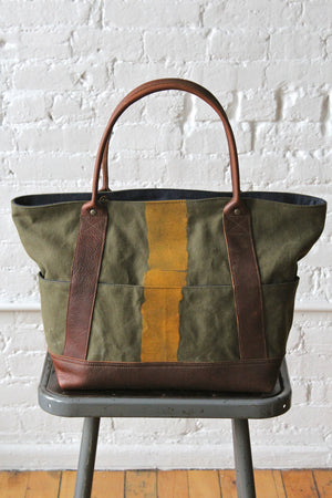 WWII era Canvas Carryall