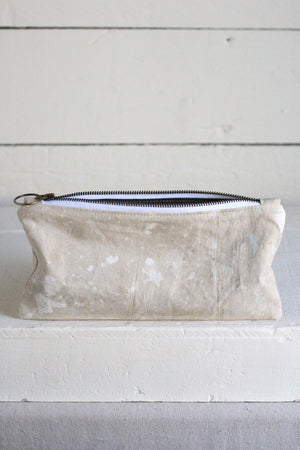 1960's era Painter's Drop Cloth Utility Pouch