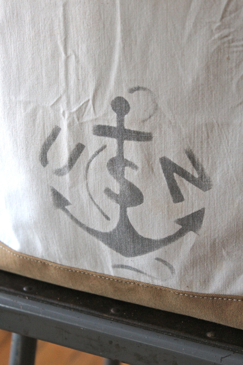 WWII era US Navy Cotton Carryall