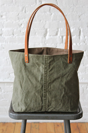WWII era Military Canvas Pocket Tote
