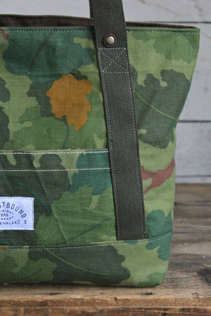 1950's era Leaf Pattern Camo Carryall