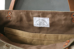 WWII era Canvas & Work Apron Tote Bag