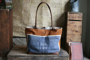 WWII era Canvas & 1940's Work Apron Carryall - SOLD