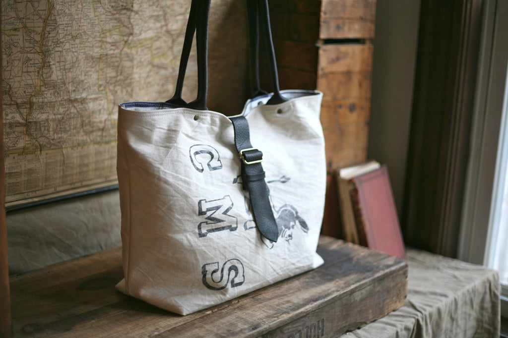 1940's era Canvas Carryall - SOLD