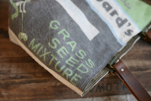 1950's era Farm Feedsack Tote Bag - SOLD