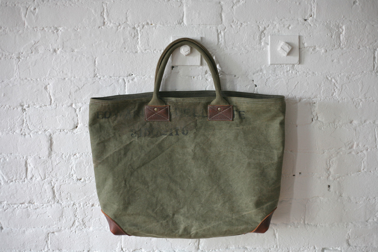 WWII era Canvas Carryall