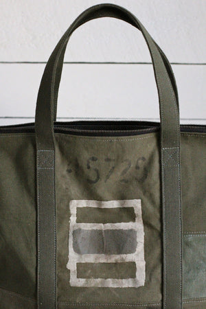 WWII era Canvas Travel Tote