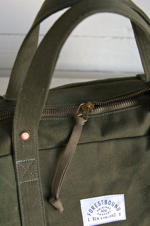 WWII era Canvas Duffle Bag