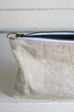 1960's era Painter's Drop Cloth Utility Pouch