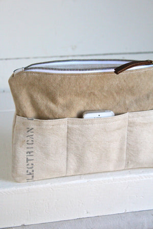 WWII era Canvas Pocket Utility Pouch