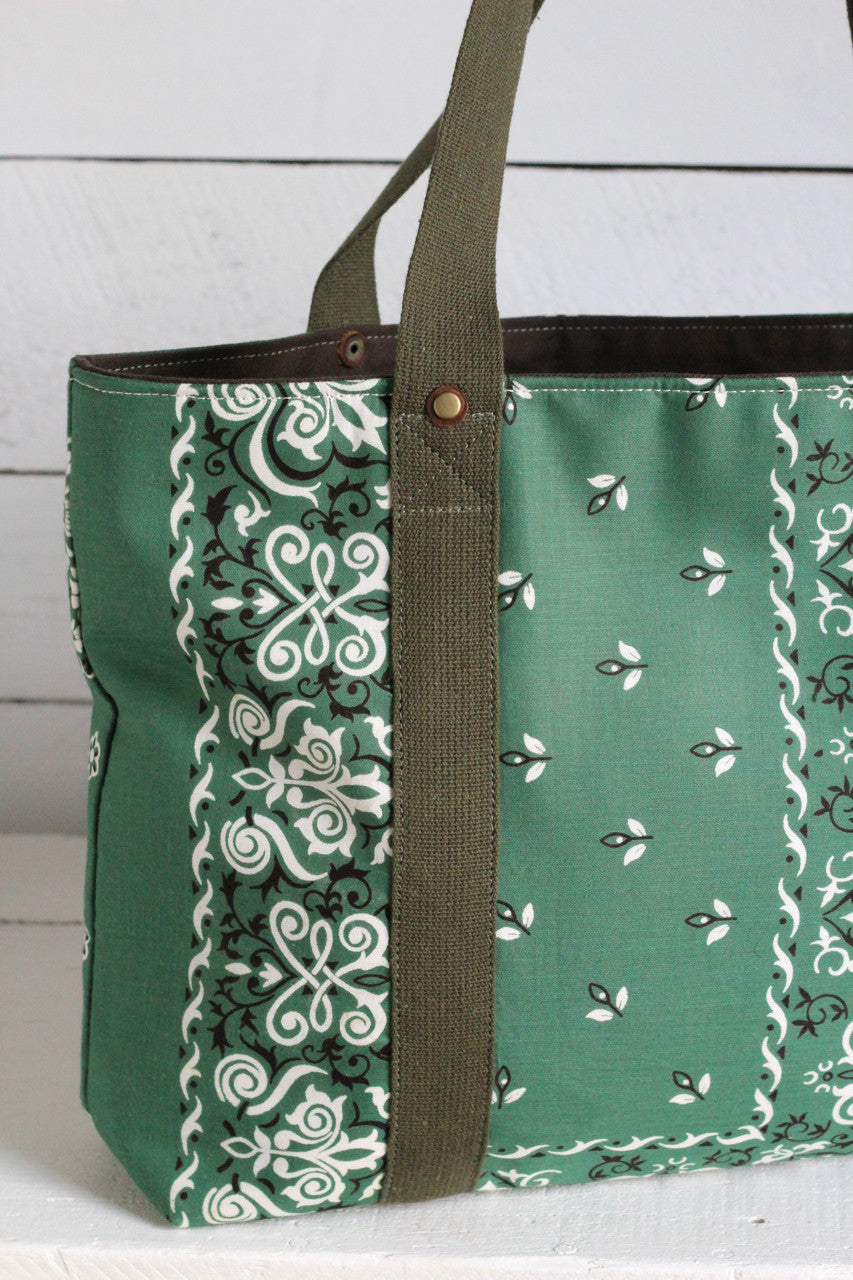 1960's era Bandana Carryall