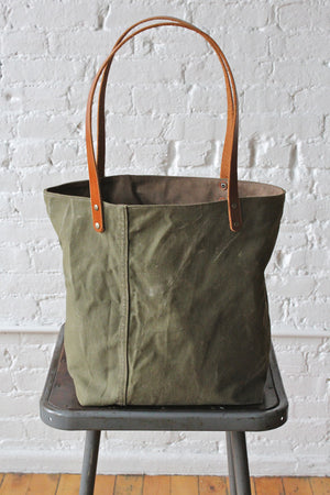 WWII era Military Canvas Pocket Tote