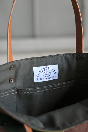 1950's era Jigsaw Pattern Camo Carryall