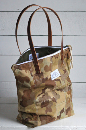 The Rambler Tote / 1950's era Cloud Camo