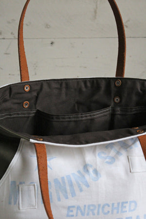 1940's era Canvas & Apron Tote Bag