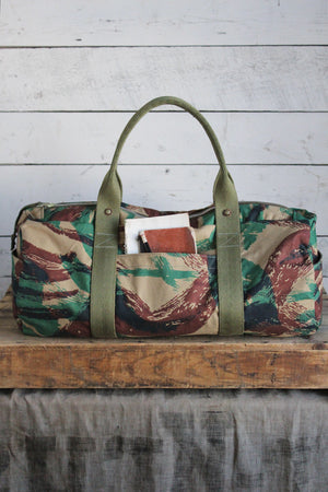 1950's era Lizard Pattern Camo Duffle Bag