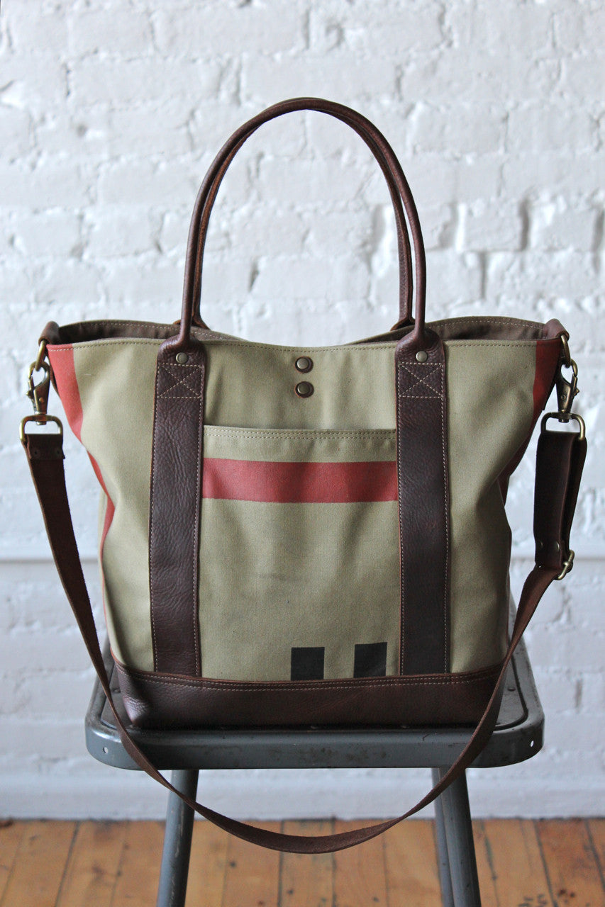 1950's era Mail Bag Weekender