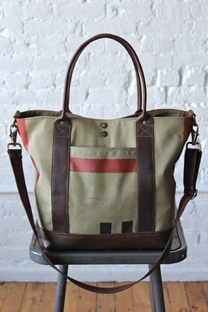 1950's era Mail Bag Weekender