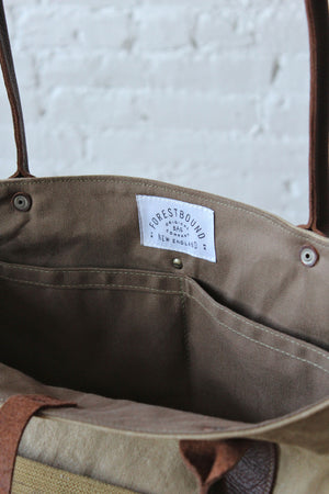 WWII era USMC Canvas Carryall