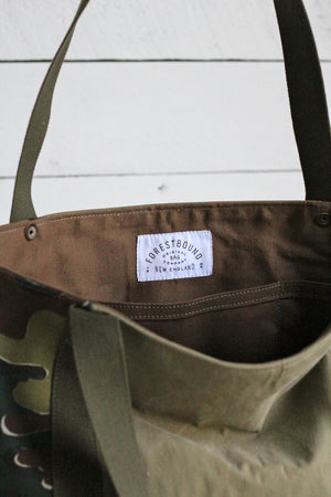1950's era Jigsaw Camo Carryall