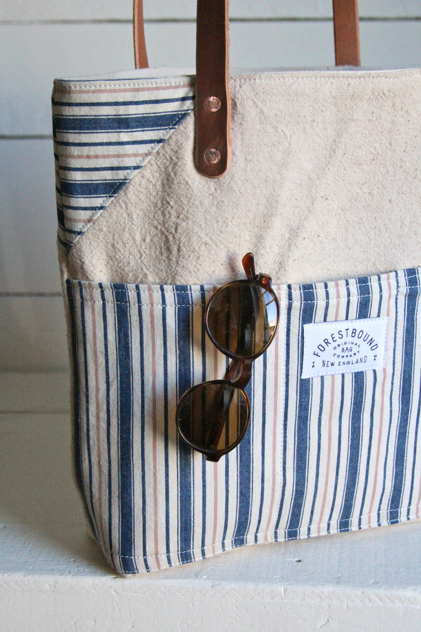 1940's era Canvas Pocket Tote