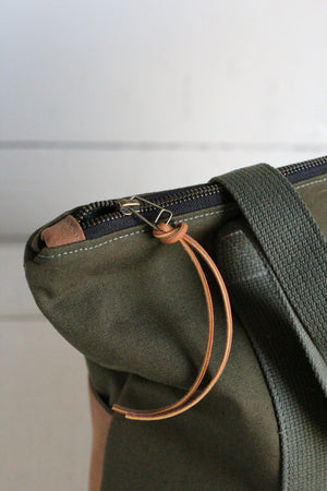 WWII era Canvas Travel Tote