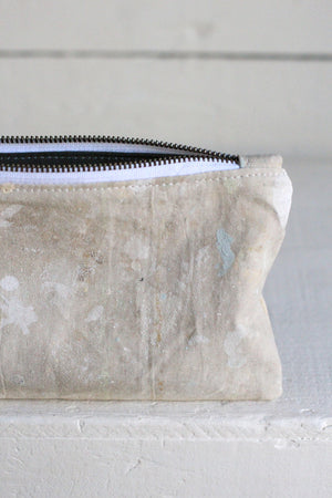 1960's era Painter's Drop Cloth Utility Pouch
