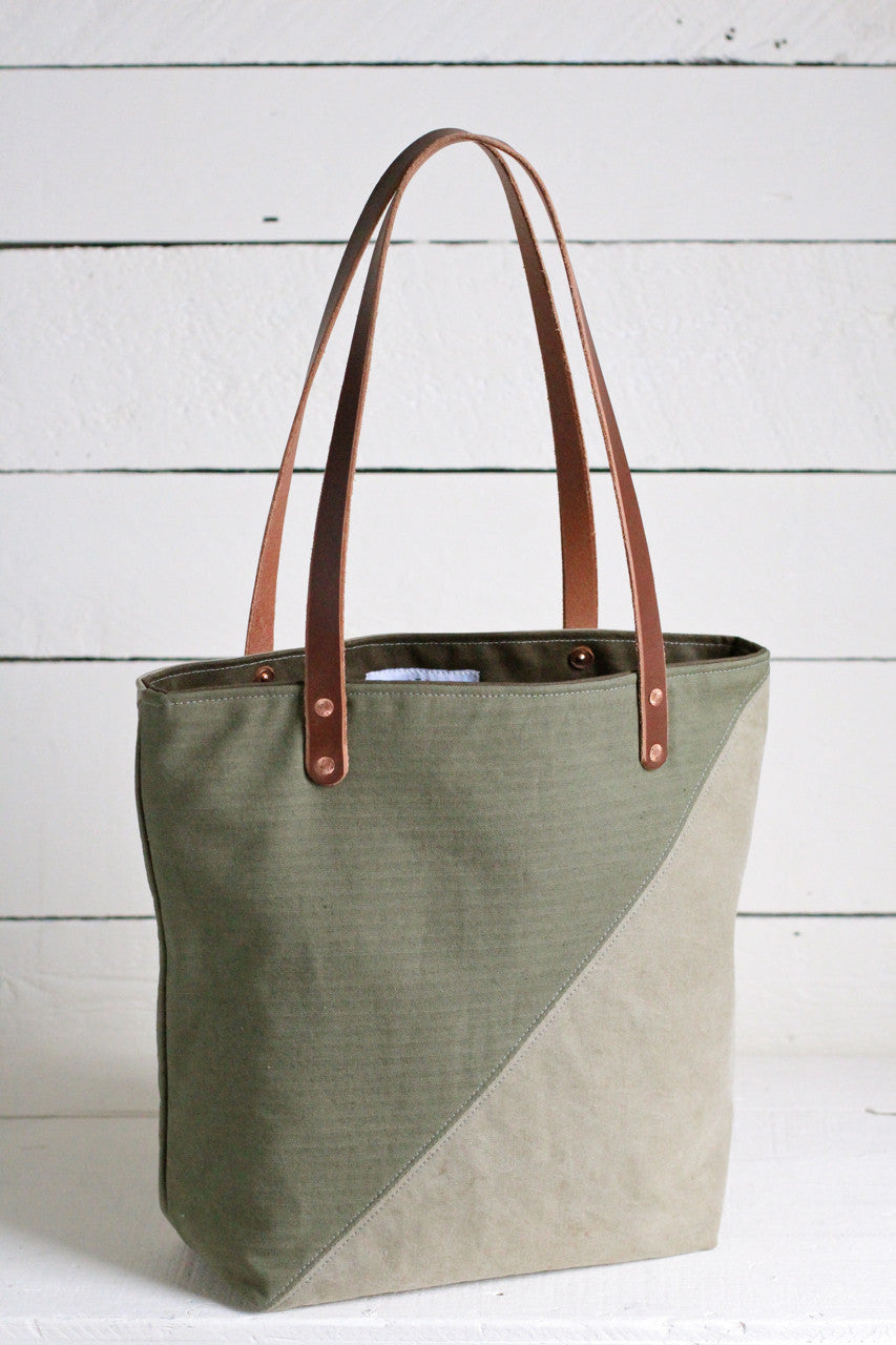 WWII era Canvas Tote Bag