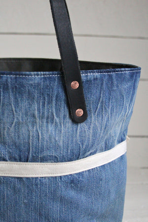 WWII era Denim & Work Apron Carryall