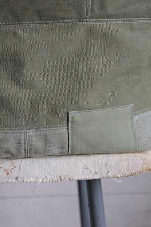 WWII era Pieced Canvas Tote Bag