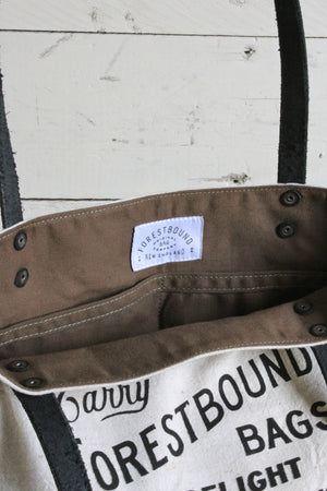 1940's era Canvas Delight Tote Bag