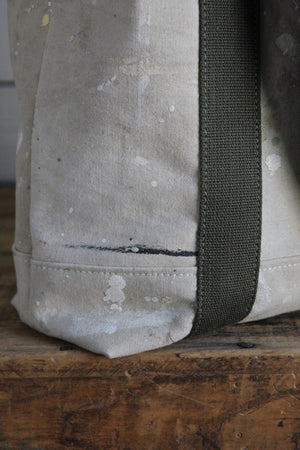 1970's era Painter's Drop Cloth Carryall