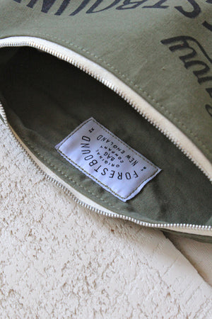 WWII era Canvas Logo Pouch
