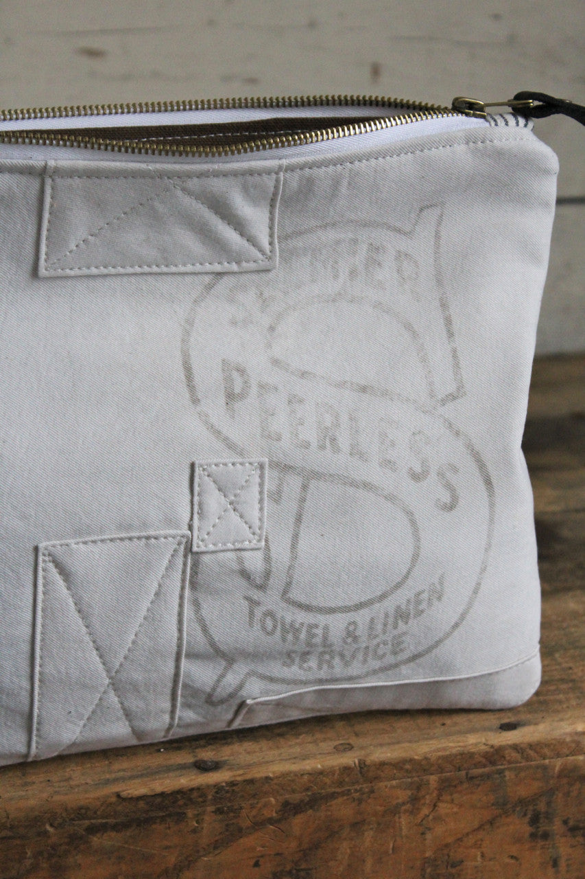 1940's era Patched Canvas Utility Pouch