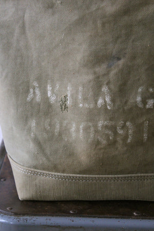 WWII era Canvas and Work Apron Tote Bag