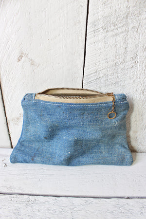 WWII era US Navy Denim Utility Pouch