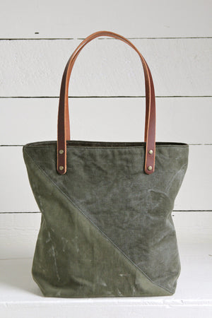 Extra Large 1960's era Patched Canvas Tote Bag – FORESTBOUND