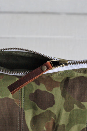 WWII era Frog Skin Camo Utility Pouch